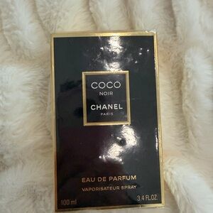 CHANEL Black and Gold Perfume Box
